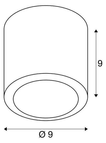 SLV Plafoniera a LED Oculus, dimmerabile, Ottone / Oro, Soggiorno / Sala da pranzo, Alluminio, Moderno, Plafoniera LED