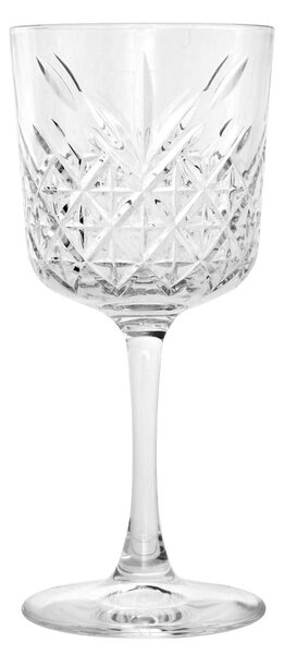 Set 4 calici vino Timeless in vetro cl 33