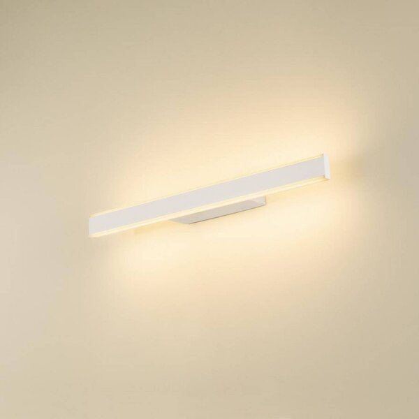 SLV Applique da parete One Linear, dimmerabile, Bianco / Opale, Bagno, Alluminio, Moderno, Applique