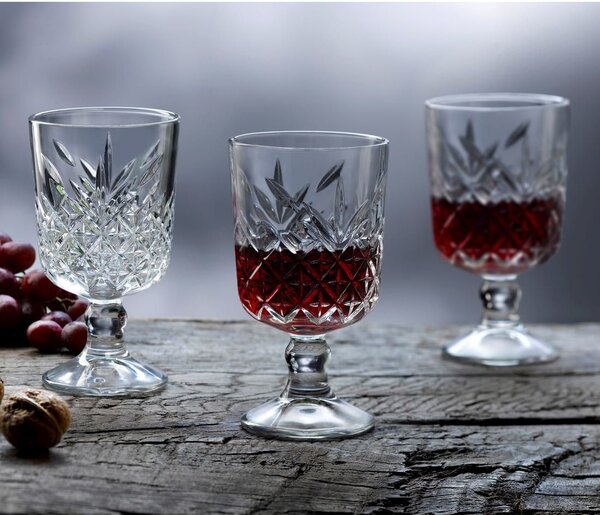 Set 6 calici liquore Timeless in vetro cl 6
