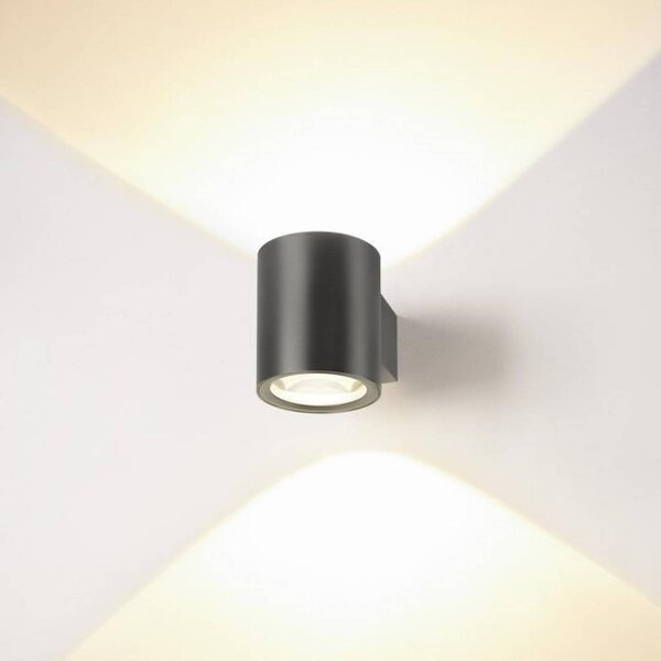 SLV Applique da parete a LED Oculus, dimmerabile, Bronzo / Ottone antico, Soggiorno / Sala da pranzo, Alluminio, Moderno, Applique a LED