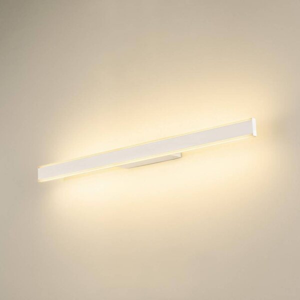 SLV Applique da parete One Linear, dimmerabile, Bianco / Opale, Bagno, Alluminio, Moderno, Applique
