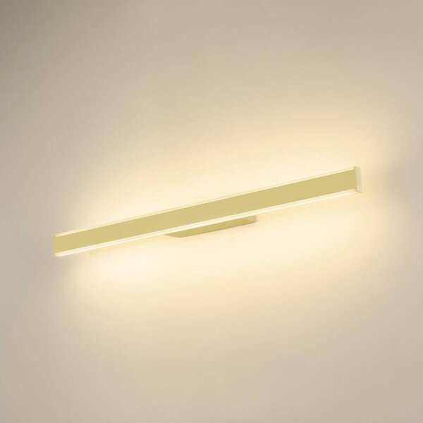 SLV Applique da parete One Linear, dimmerabile, Ottone / Oro, Bagno, Alluminio, Moderno, Applique
