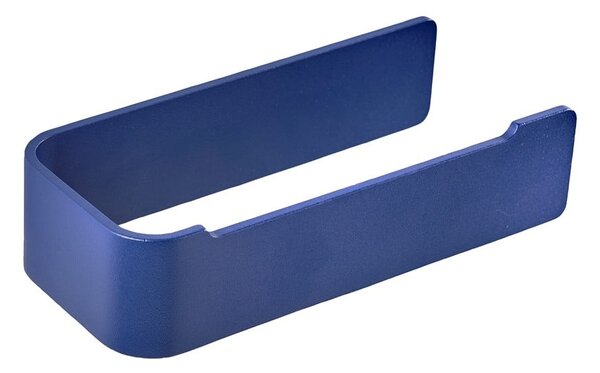 Porta carta igienica da parete blu in metallo Ume – Zone