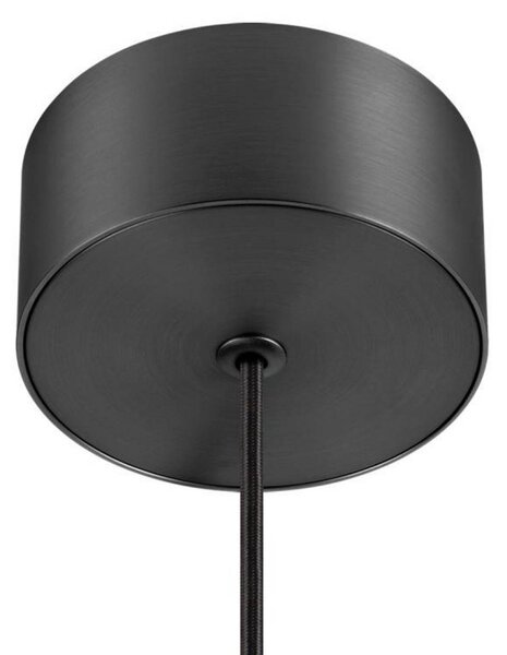 SLV Lampada LED a sospensione Quimera, color bronzo, Ø 8 cm, CCT dimmerabile, Bronzo / Ottone antico, Soggiorno / Sala da pranzo, Alluminio