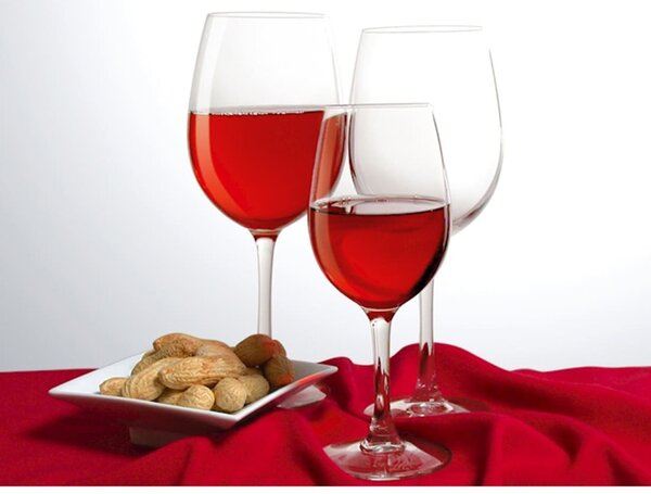Confezione 6 calici tulipe Cabernet in vetro cl 19