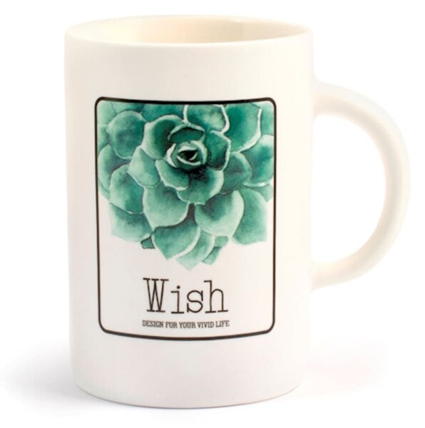 Set 6 mug Botanic in new bone china assortite cc 400