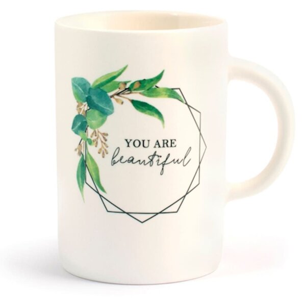 Set 6 mug Botanic in new bone china assortite cc 400