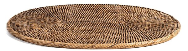 Tovaglietta in rattan naturale ovale cm 45x35
