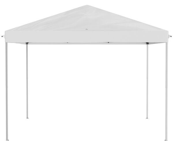 Outsunny Gazebo pop-up Pergola Pieghevole Stile Coloniale 3 x 3 m 4 zanzariere + Sacca Trasporto crema