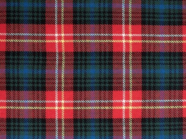 Runner Tartan in cotone e poliestere cm 40x140