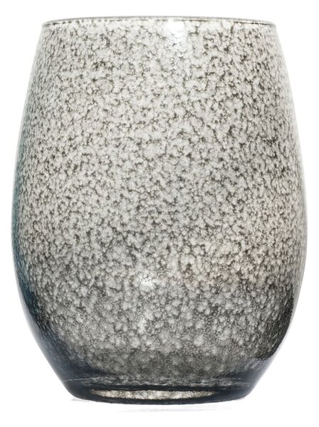 Set 6 bicchieri Primary Handcraft in vetro grigio cl 36