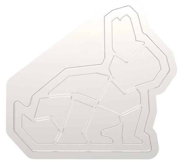 Stampo Bunny 520 in silicone e termoformato 276x268 h 31 mm + 266x252 h 7 mm