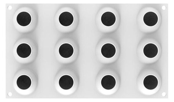 Stampo 12 uova Egg 70 in silicone ø 46 h 63 mm