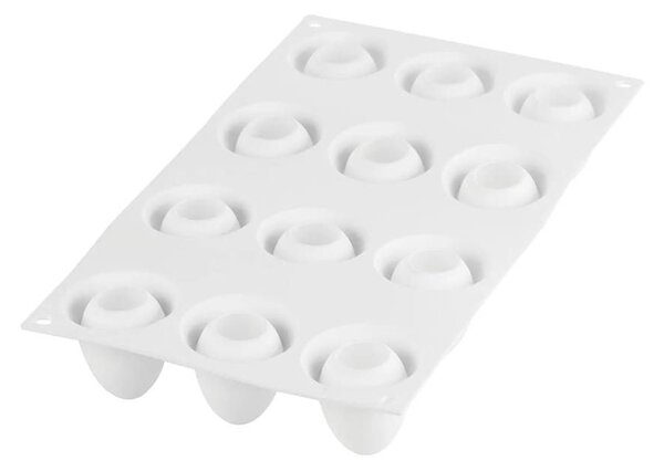 Stampo 12 cioccolatini uova Egg 30 in silicone ø34 h 47 mm