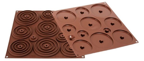 Stampo 2 uova 3D Egg Choc in silicone ø 305 h 15 mm