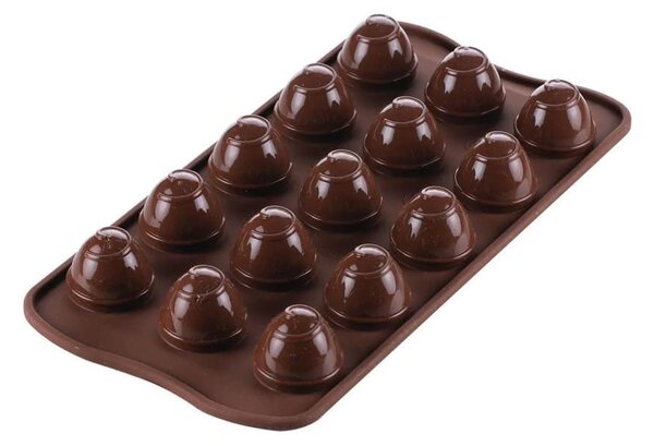 Stampo 15 cioccolatini Choco Spiral in silicone