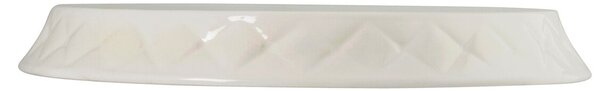 Alzatina ceramica bianca cm 29,5
