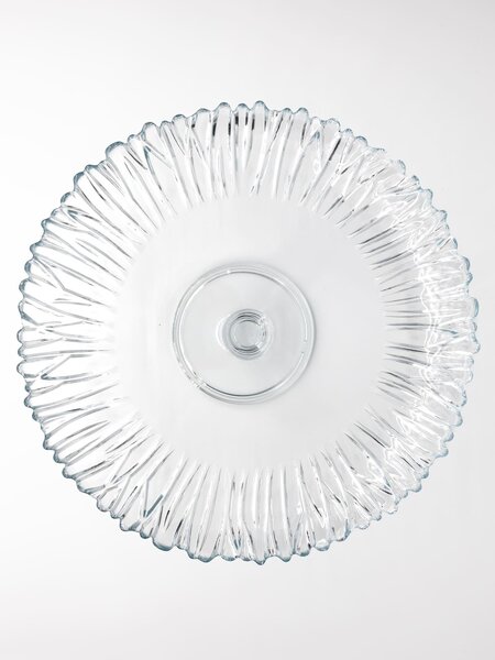 Alzata Aurora Superior in vetro trasparente cm 31,5