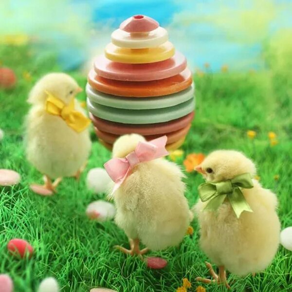 Stampo 2 uova 3D Egg Choc in silicone ø 305 h 15 mm