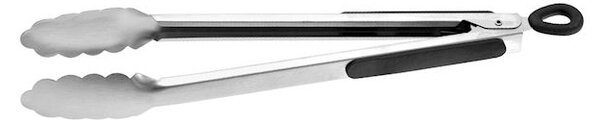 Pinza servire Inox Top in acciaio inox con manico nero cm 30