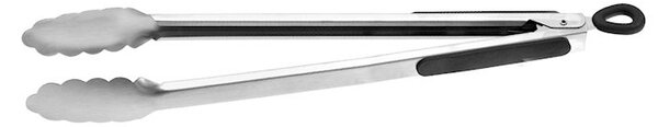 Pinza servire Inox Top in acciaio inox con manico nero cm 40