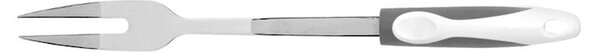 Forchettone inox manico antiscivolo grigio