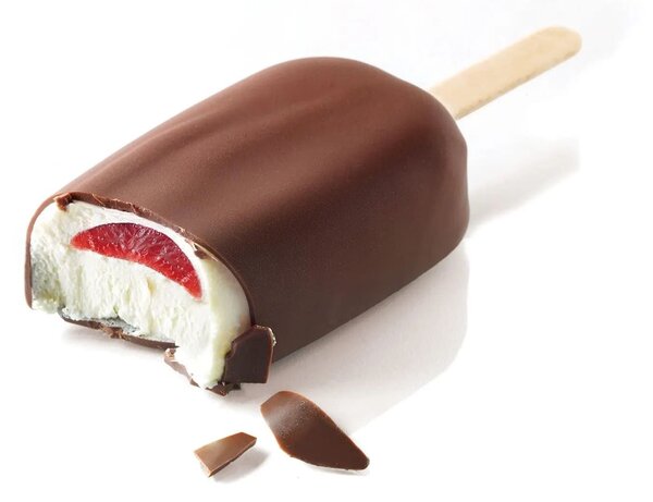 Stampo da 4 gelati GEL01M Mini Classic in silicone mm 73x38x18h