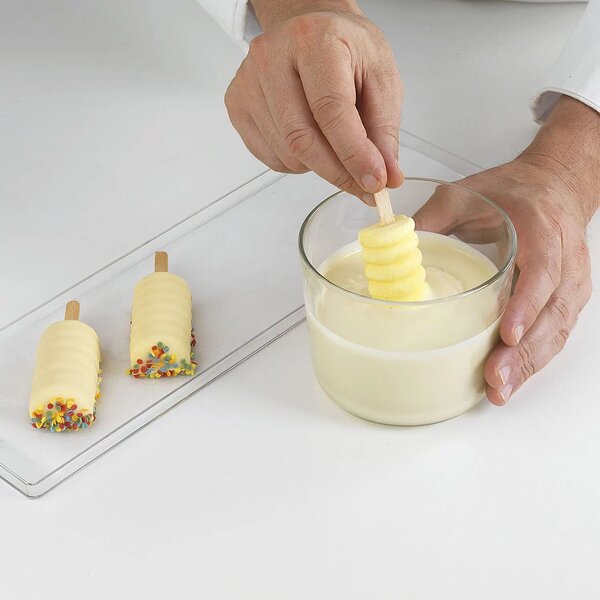 Stampo da 4 gelati GEL04M Mini Tango in silicone mm 67x33x22h