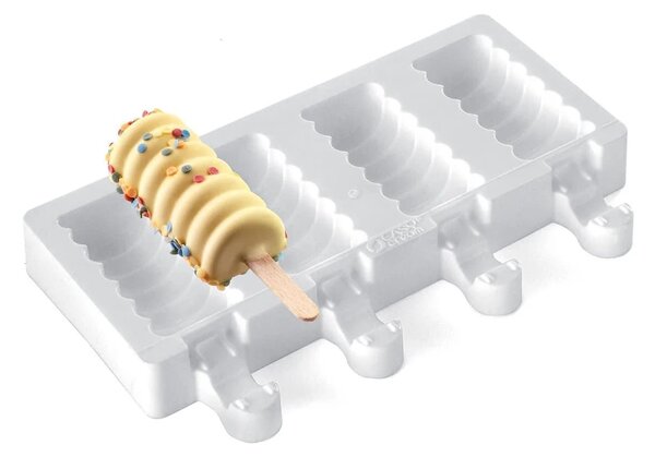 Stampo da 4 gelati GEL04M Mini Tango in silicone mm 67x33x22h