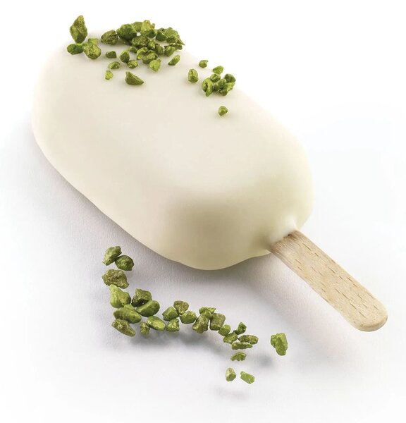 Stampo da 4 gelati GEL01M Mini Classic in silicone mm 73x38x18h
