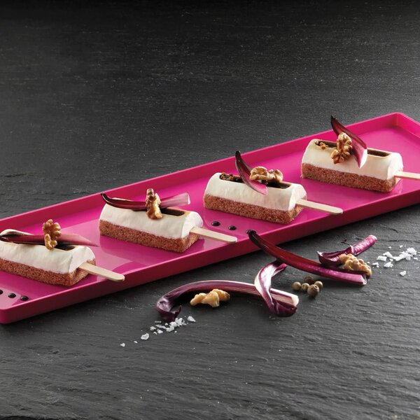 Stampo da 4 gelati GEL05M Mini Chic in silicone mm 70x33x22h
