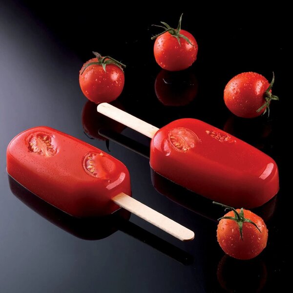 Kit 2 stampi da 2 gelati SET GEL01 Classic in silicone mm 93x48,5x25h