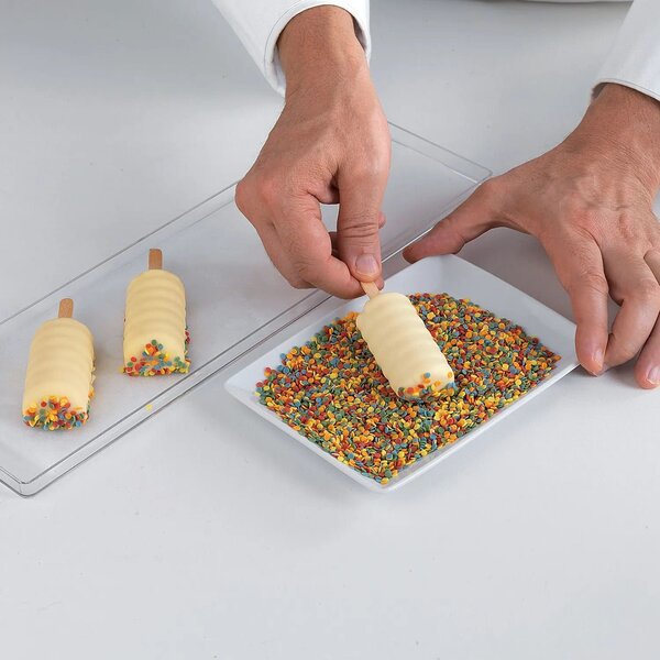 Kit 2 stampi da 8 gelati GEL04M Mini Tango in silicone mm 67x32x22h