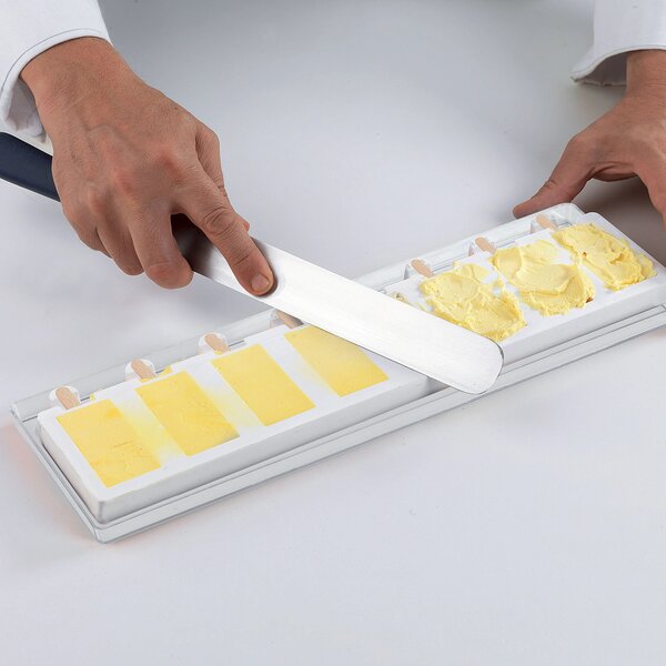 Kit 2 stampi da 8 gelati GEL05M Mini Chic in silicone mm 69x38x18h