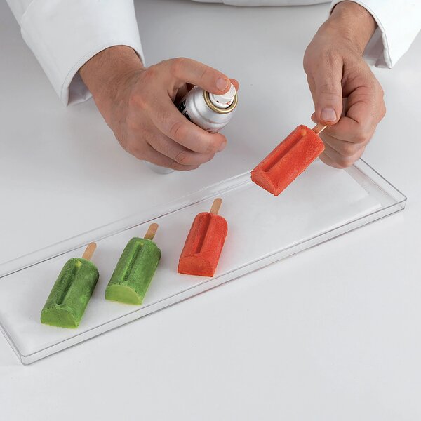 Kit 2 stampi da 8 gelati GEL05M Mini Chic in silicone mm 69x38x18h
