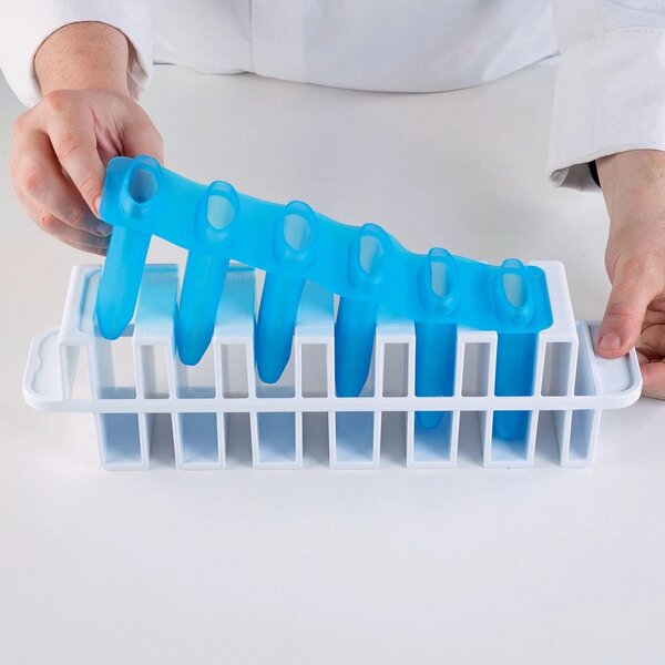 Kit stampi da 6 gelati e ghiaccioli bigusto L'Italiano in silicone mm 55x105x22h e 37x90x13,5h