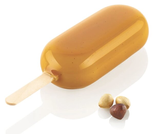 Kit 2 stampi da 2 gelati SET GEL14B Classic 3D in silicone mm 43x93x27h