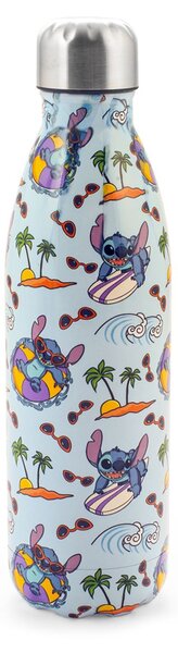 Bottiglia termica Stitch Splash Disney in acciaio inox 18/10 decorata lt 0.5