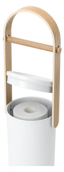 Porta carta igienica bianco in plastica Bellwood – Umbra