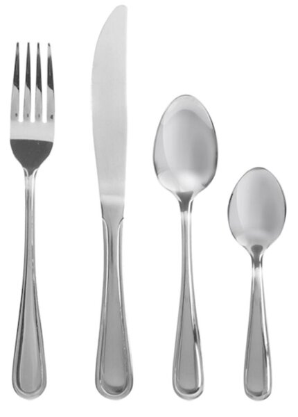 Servizio 24 posate tavola Epure in acciaio Inox