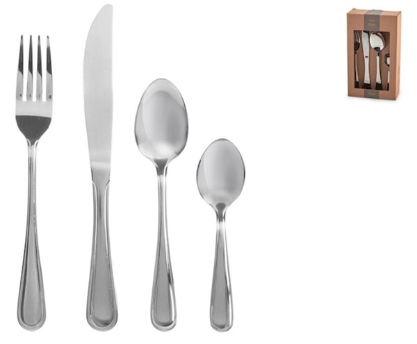 Servizio 24 posate tavola Epure in acciaio Inox