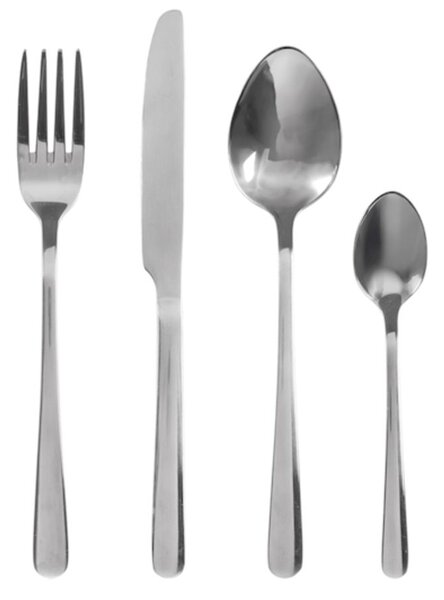 Servizio 24 posate tavola Brillant in acciaio Inox