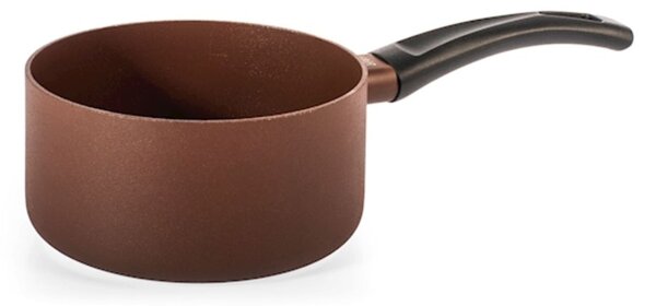 Casseruola 1 manico Ground in alluminio antiaderente pfluon colore marrone cm 16