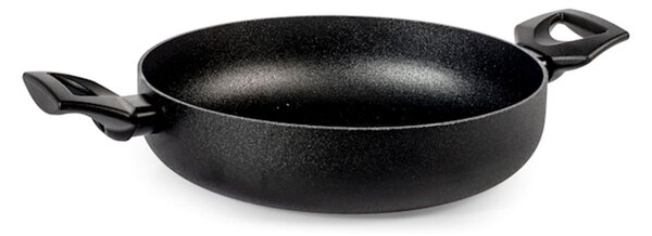 Tegame Titan in alluminio antiaderente Pfluon cm 24 colore nero