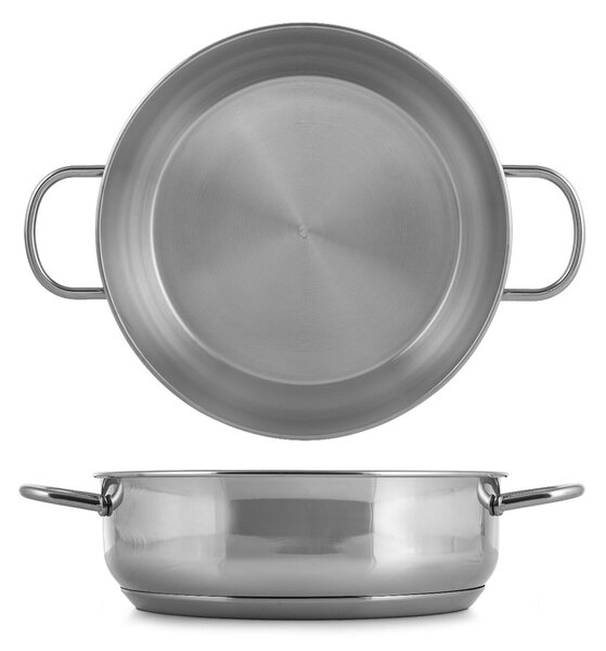 Casseruola semifonda 2 manici Officine Standard Sara in acciaio inox cm 26