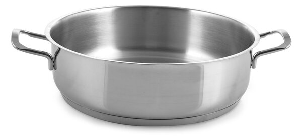 Casseruola semifonda 2 manici Elodie in acciaio inox 18/10 cm 26