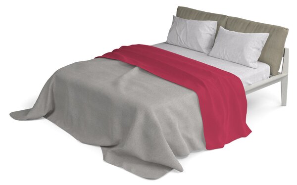 Set Lenzuola Matrimoniale Sopra Sotto e Federe in Cotone Fragola