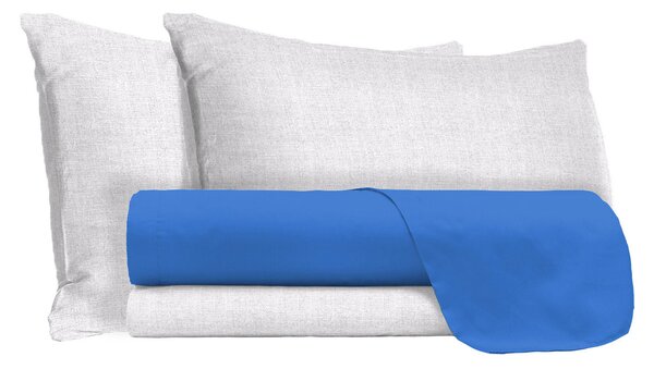 Set Lenzuola Singolo Sopra Sotto e Federe in Cotone Royal