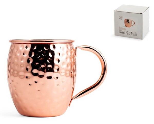 Mug in acciaio inox ramato cl 50